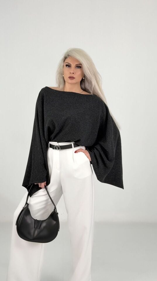 Antrasit Çelik Kumaş Panço