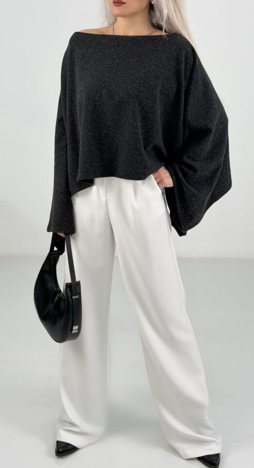 Antrasit Çelik Kumaş Panço